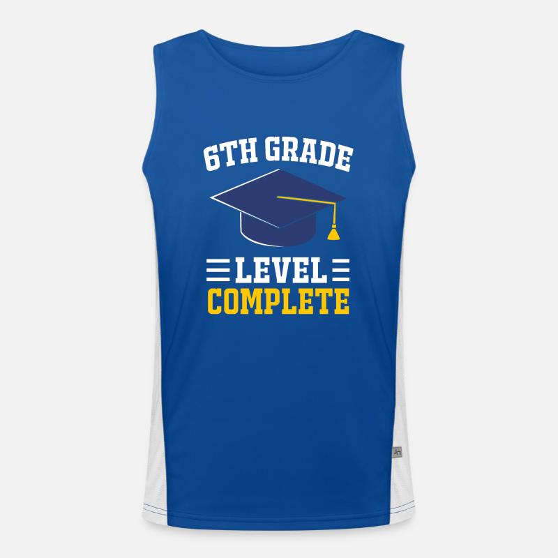 6th Grade Men's Functional Contrast Tank Top 