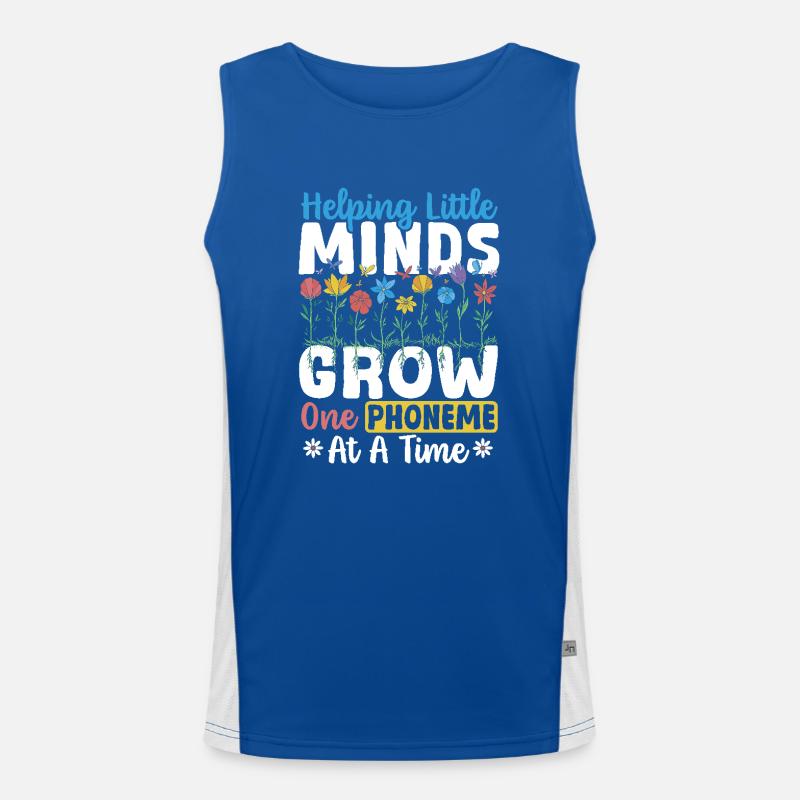 Dyslexia Dyslexic Learning Disabilities Men's Functional Contrast Tank Top 