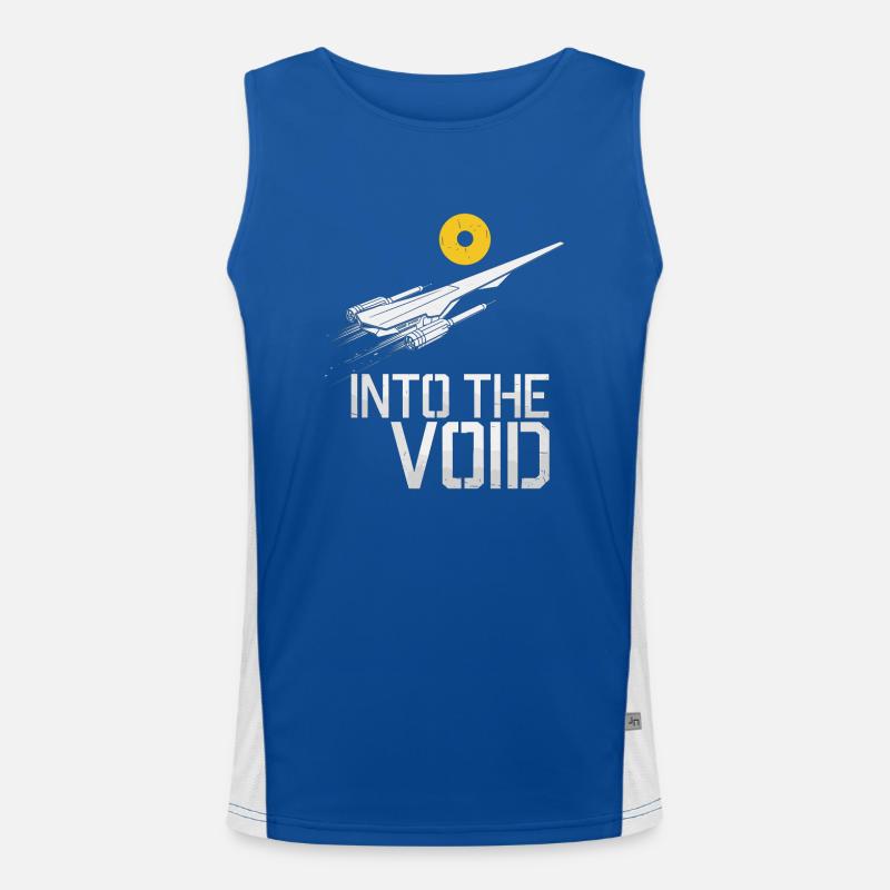 Space-themed players Cosmic Gaming Sci-fi Men's Functional Contrast Tank Top 