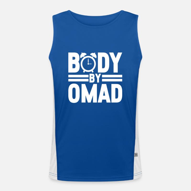 Jeûne intermittent Jeûne intermittent Débardeur respirant contrasté Homme 