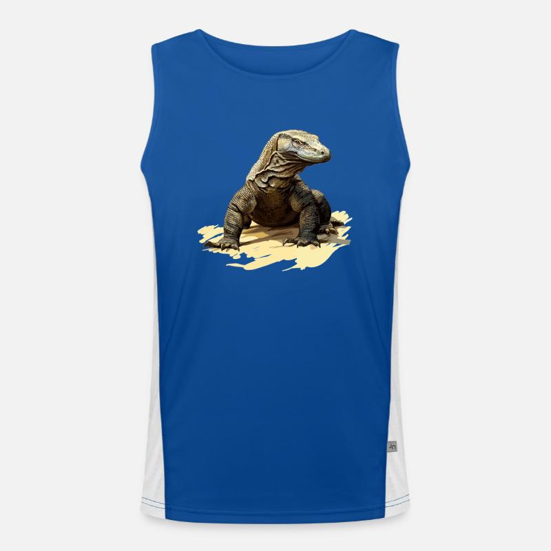 Komodo dragons Komodo dragon Men's Functional Contrast Tank Top 