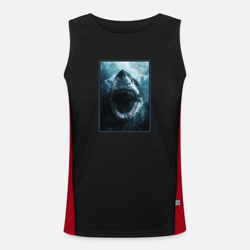 Great White Sharks Great White Shark Men's Functional Contrast Tank Top 