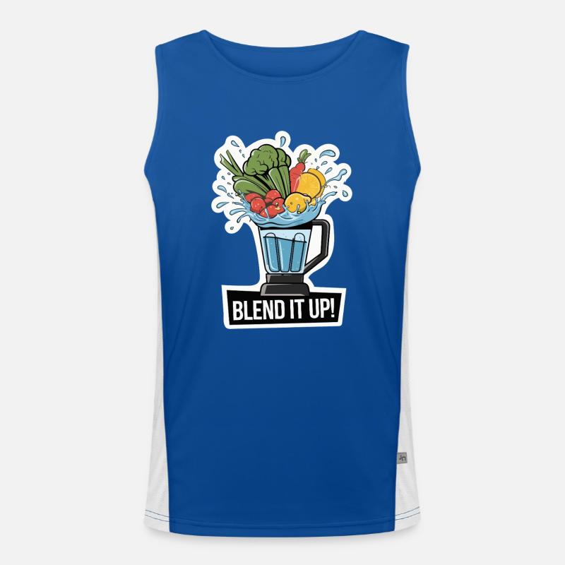 MISCHEN SIE ES Funktionelles Kontrast-Tank Top für Männer 