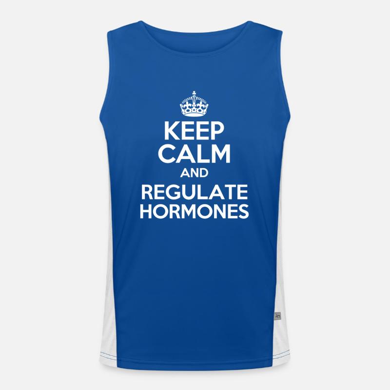 Medical Science for Endocrinology Men's Functional Contrast Tank Top 