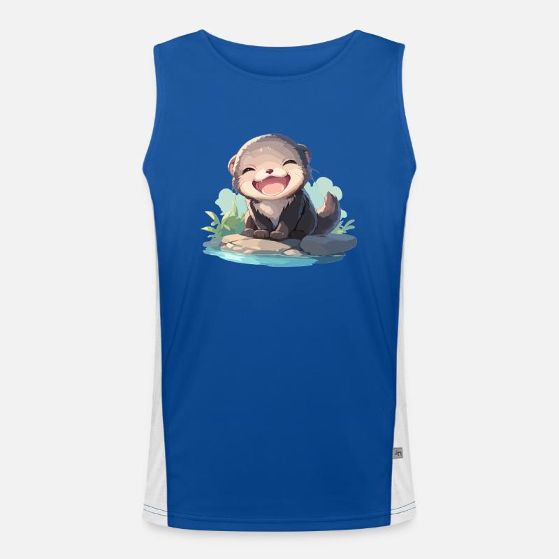 Mink Mink Men's Functional Contrast Tank Top 