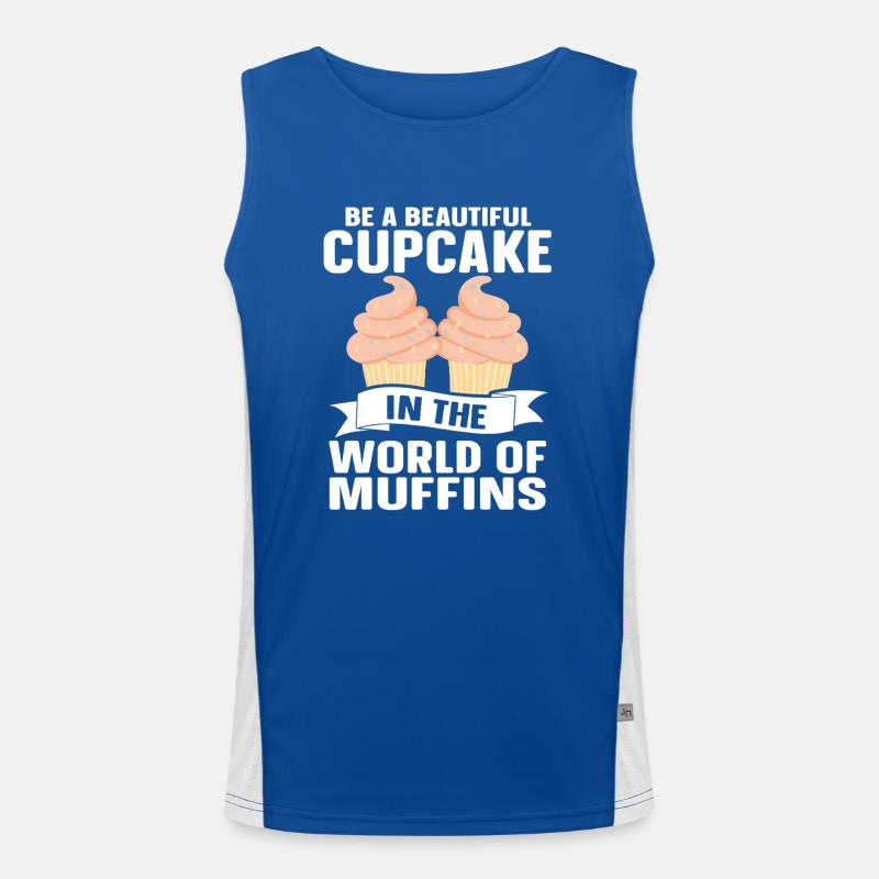 Baking Bakery Baker Funktionelles Kontrast-Tank Top für Männer 