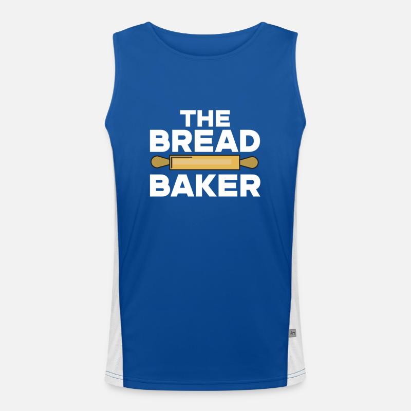 Baking Bakery Baker Funktionelles Kontrast-Tank Top für Männer 