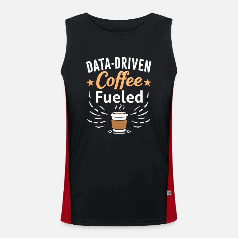 Data Analyst Big Data Specialist Business Funktionelles Kontrast-Tank Top für Männer 