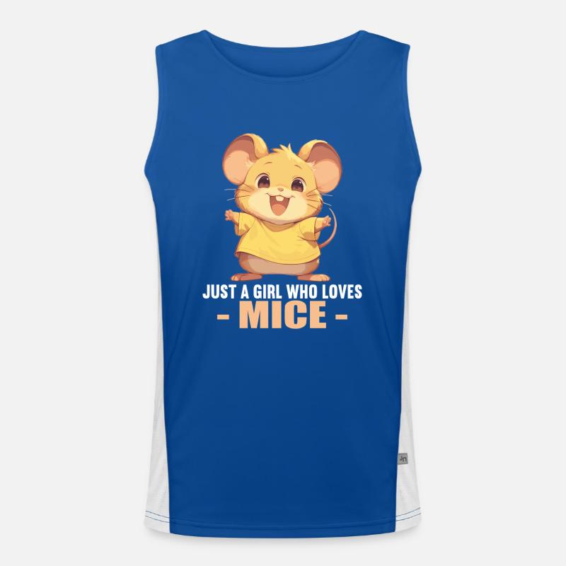 Mice Mouse Men's Functional Contrast Tank Top 