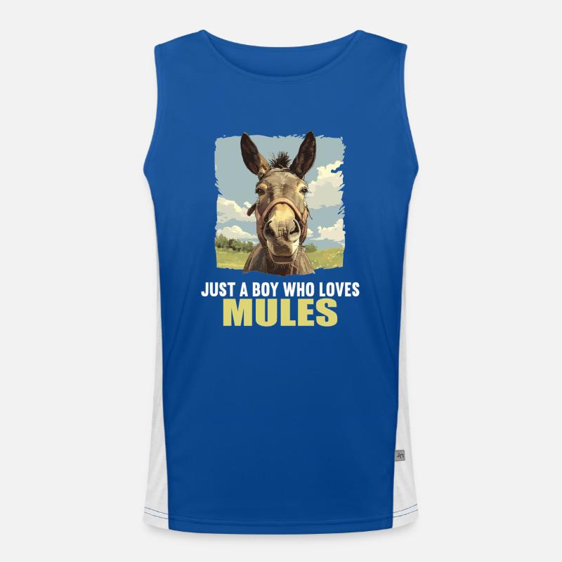 Mules Mule Débardeur respirant contrasté Homme 