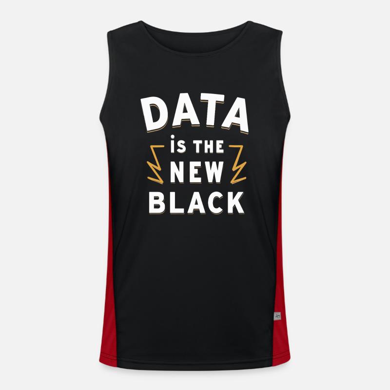 Data Analyst Big Data Specialist Business Funktionelles Kontrast-Tank Top für Männer 