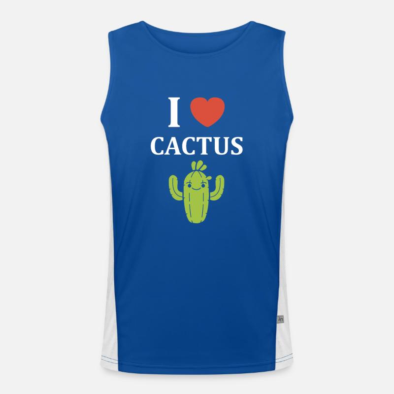 Cactus Débardeur respirant contrasté Homme 