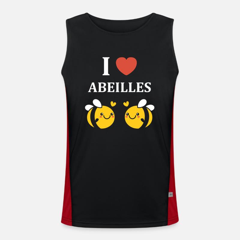 Abeille Débardeur respirant contrasté Homme 