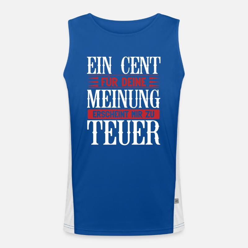 cent1 Plan de travail 1 Débardeur respirant contrasté Homme 