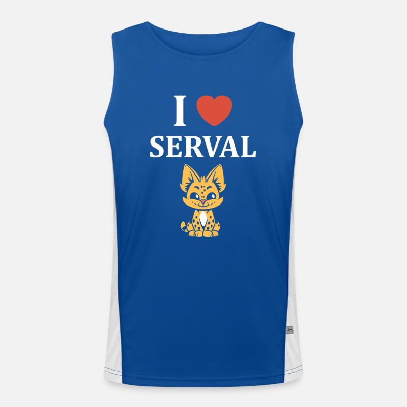serval Débardeur respirant contrasté Homme 