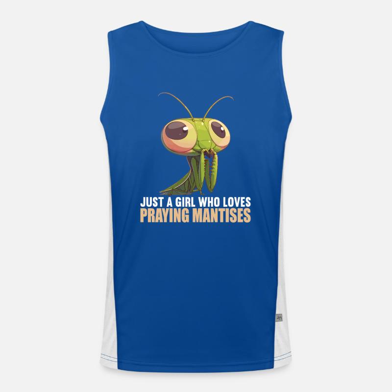 Gottesanbeterinnenen Gottesanbeterin Funktionelles Kontrast-Tank Top für Männer 
