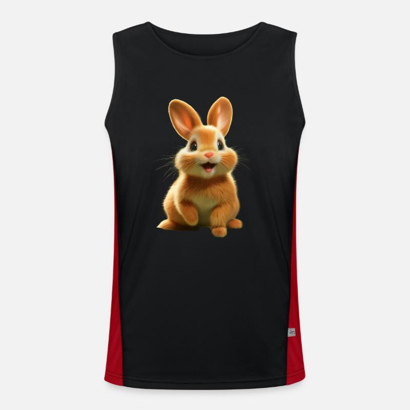 Lapin de Pâques Débardeur respirant contrasté Homme 