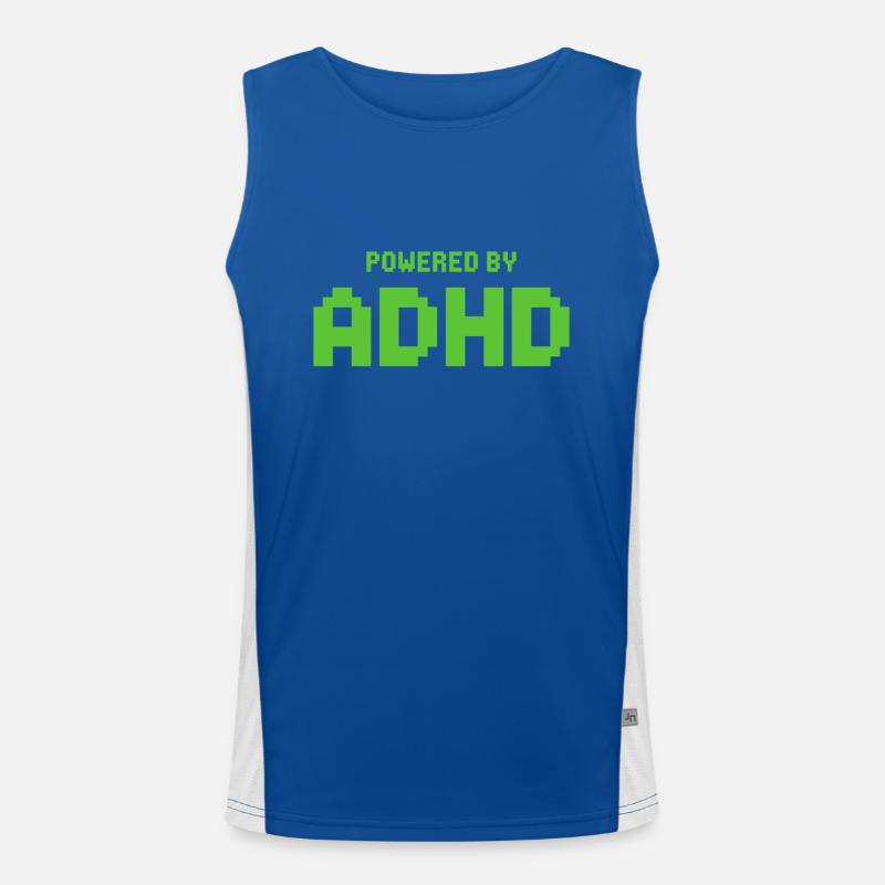 ADHD Men's Functional Contrast Tank Top 