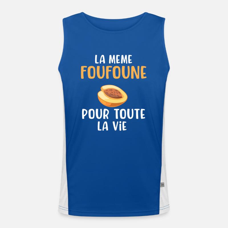 The same for life Men's Functional Contrast Tank Top 