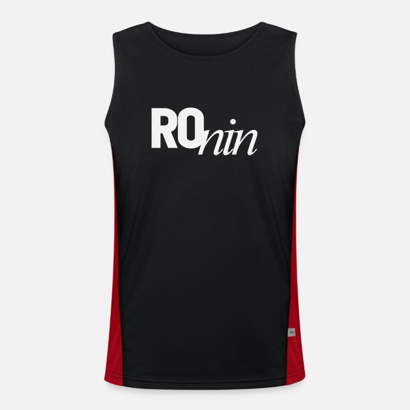 Ronin Personal Name Men's Functional Contrast Tank Top 