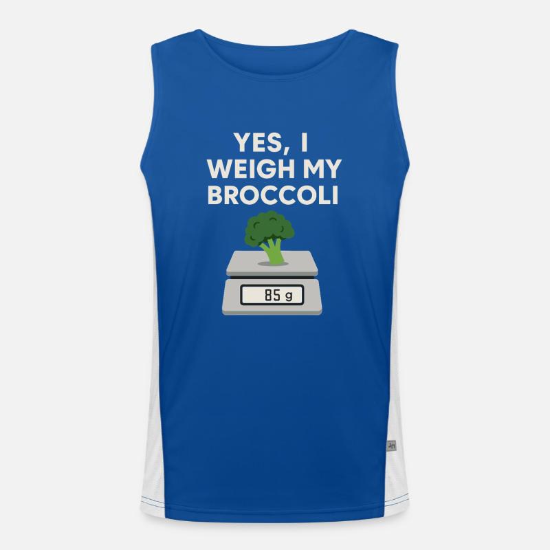 Prepared Squad Speiseplaner Food Organization Funktionelles Kontrast-Tank Top für Männer 