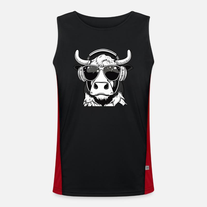 KUH Funktionelles Kontrast-Tank Top für Männer 