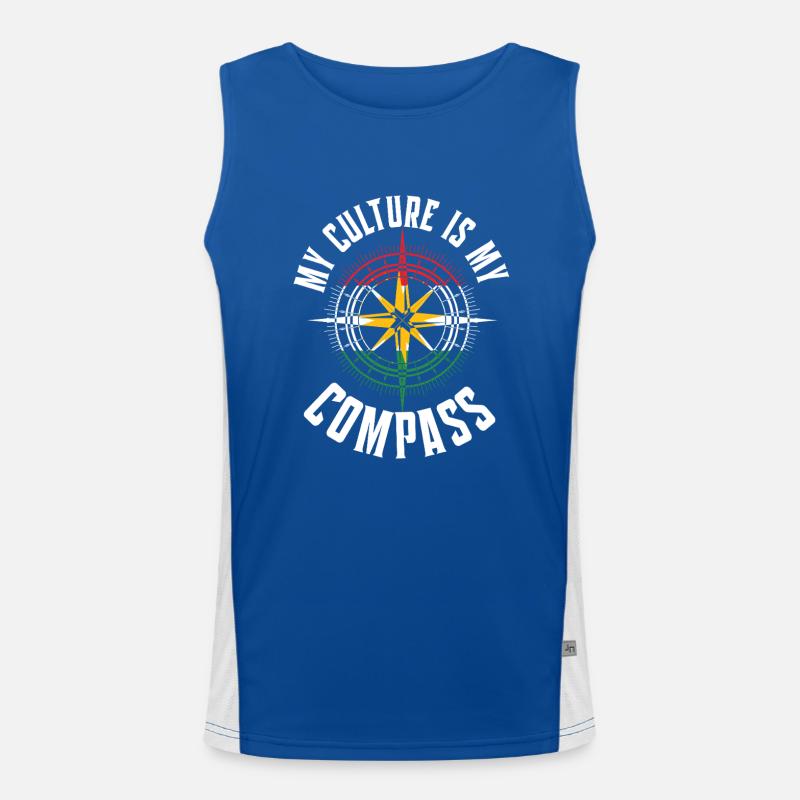 Kurdistan Kurde Kurden Funktionelles Kontrast-Tank Top für Männer 