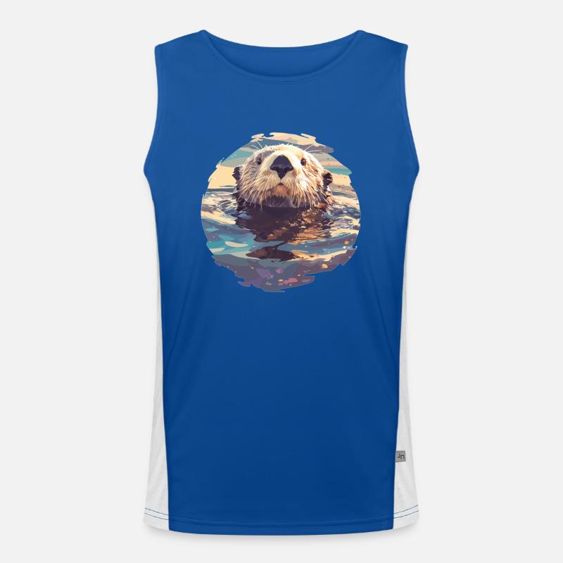 Loutre de mer Débardeur respirant contrasté Homme 