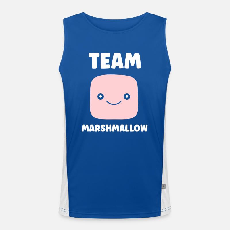 marshmallow Débardeur respirant contrasté Homme 