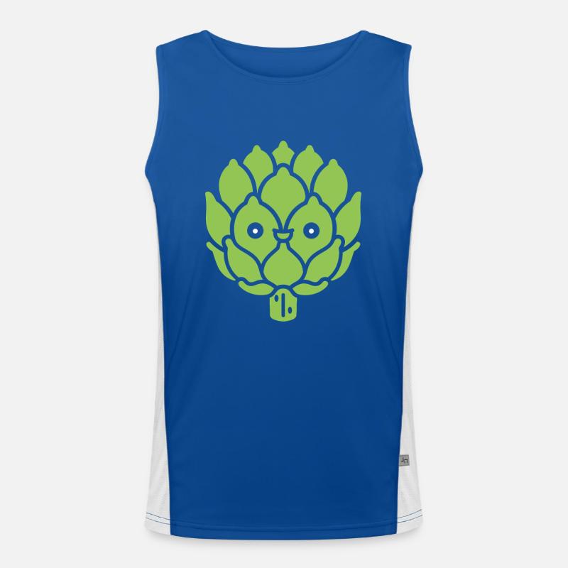 artichoke Men's Functional Contrast Tank Top 