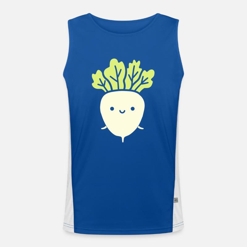 Endive Funktionelles Kontrast-Tank Top für Männer 