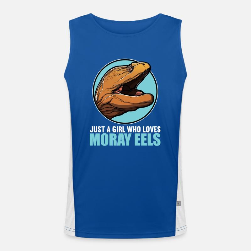 Moray eels Moray eel Men's Functional Contrast Tank Top 