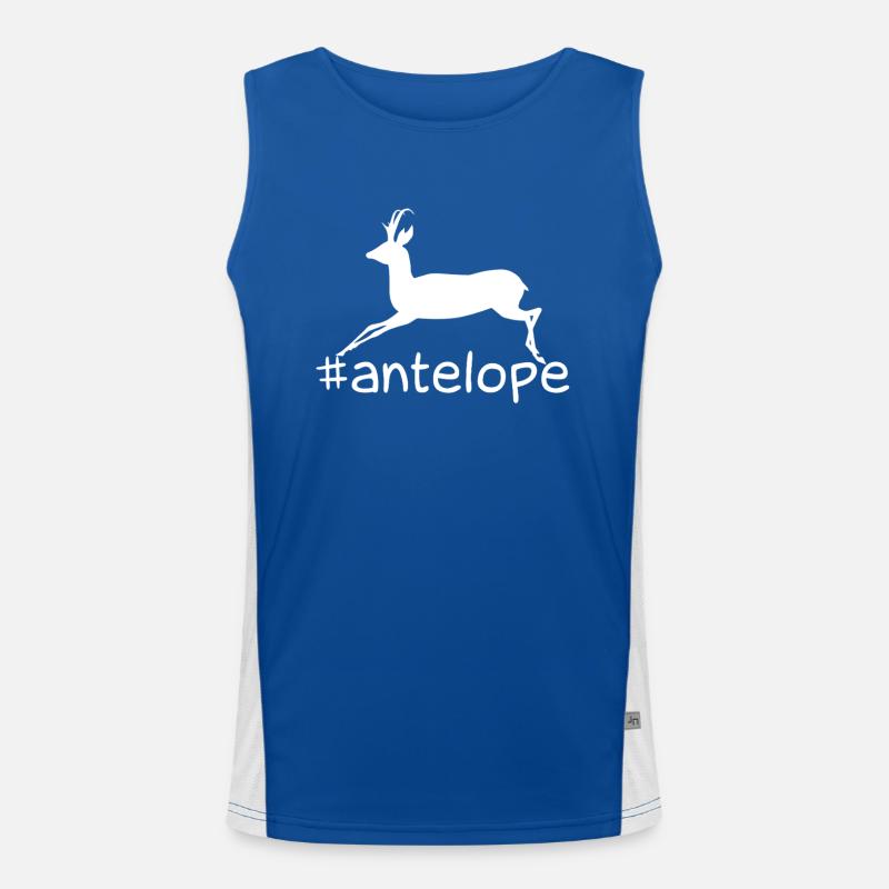 Antelope Antelope Hashtag Men's Functional Contrast Tank Top 