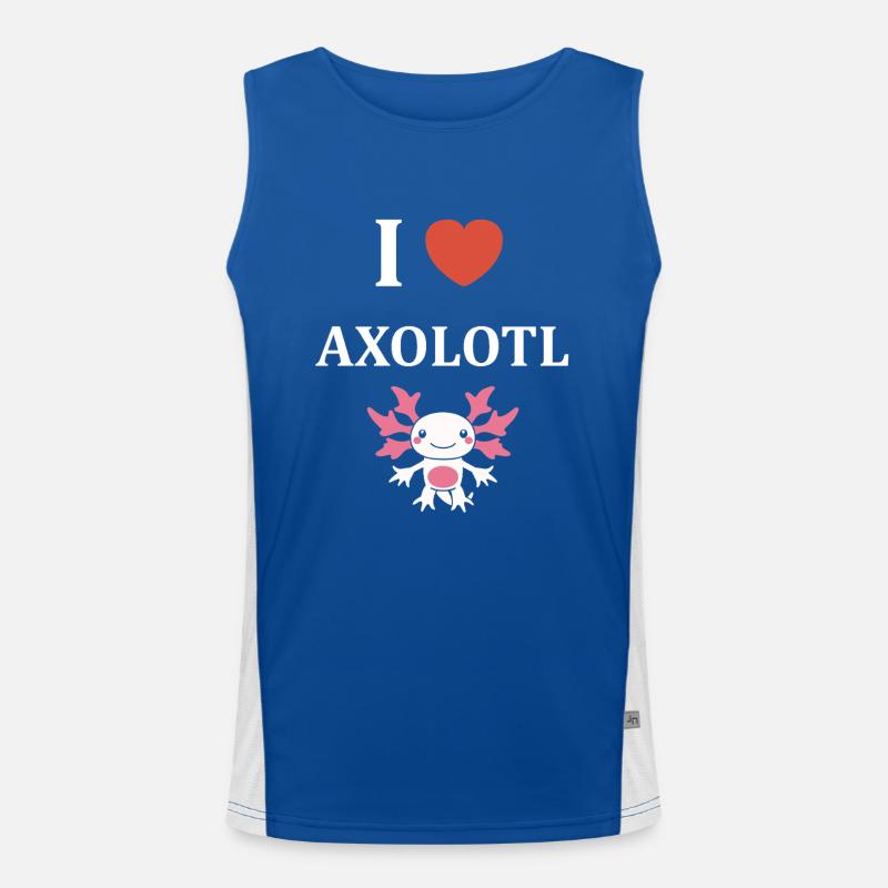 axolotl Men's Functional Contrast Tank Top 