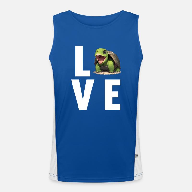 Snapping Turtles Snapping Turtle Men's Functional Contrast Tank Top 