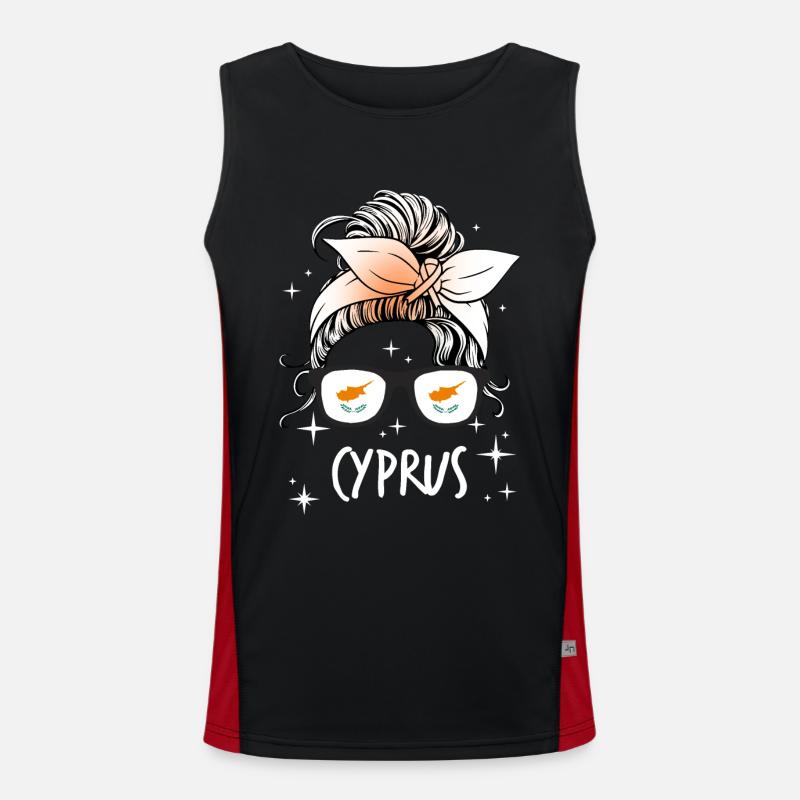 Cyprus Men's Functional Contrast Tank Top 