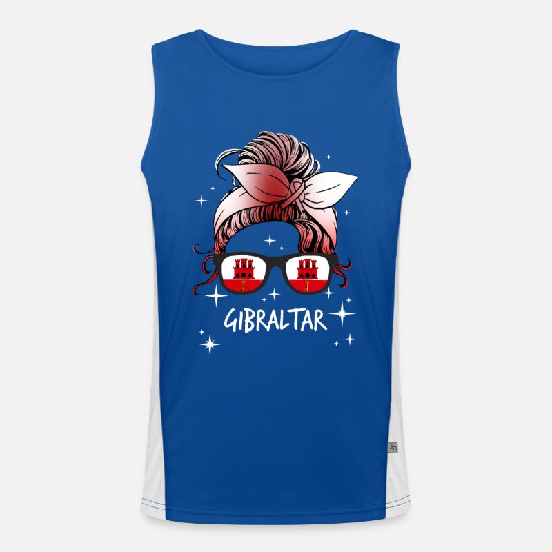 Gibraltar Men's Functional Contrast Tank Top 