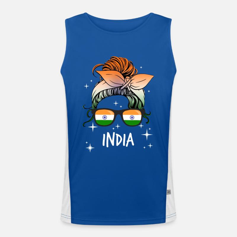 Inde Débardeur respirant contrasté Homme 