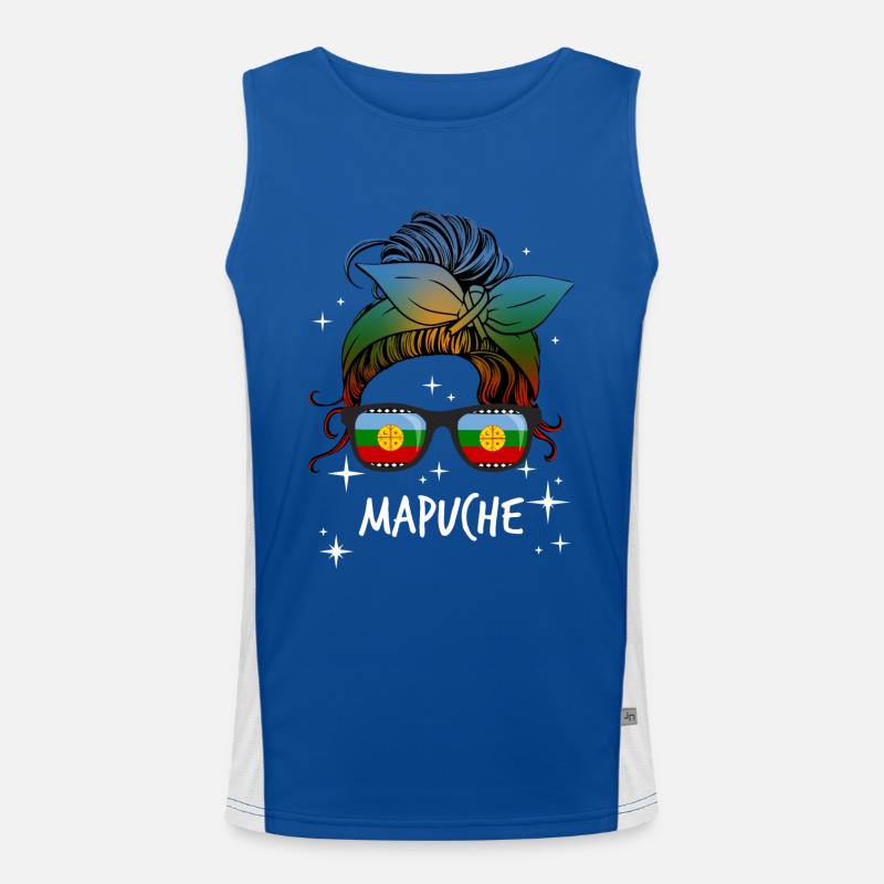Mapuche Men's Functional Contrast Tank Top 