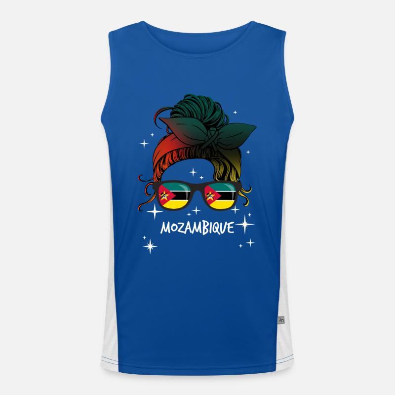 Mozambique Men's Functional Contrast Tank Top 