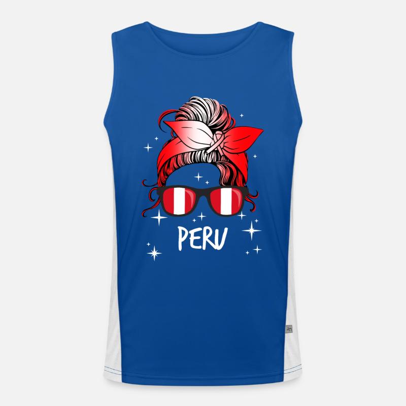 Pérou Débardeur respirant contrasté Homme 