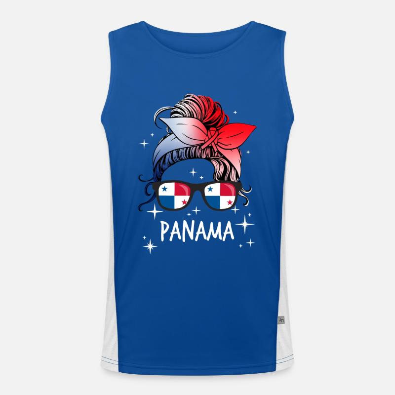 Panama Funktionelles Kontrast-Tank Top für Männer 