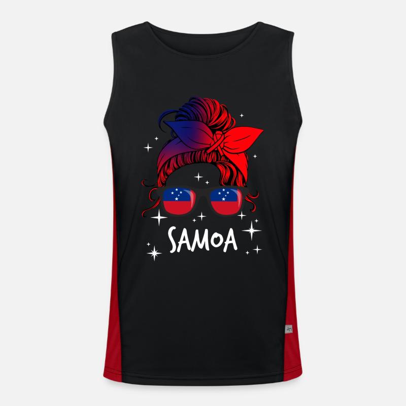 Samoa Débardeur respirant contrasté Homme 