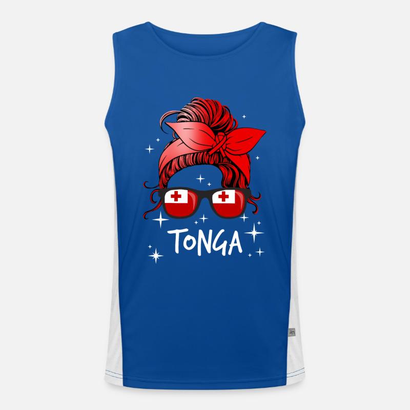 Tonga Débardeur respirant contrasté Homme 