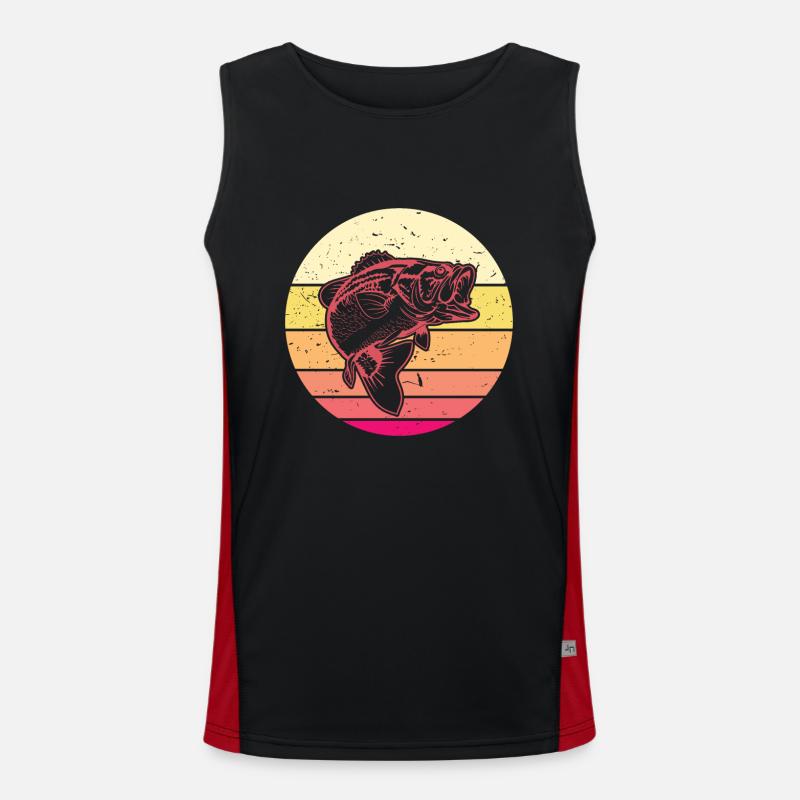 Perche prédatrice Débardeur respirant contrasté Homme 