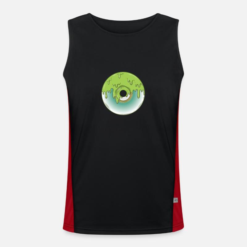 CD retro storage module data carrier Men's Functional Contrast Tank Top 