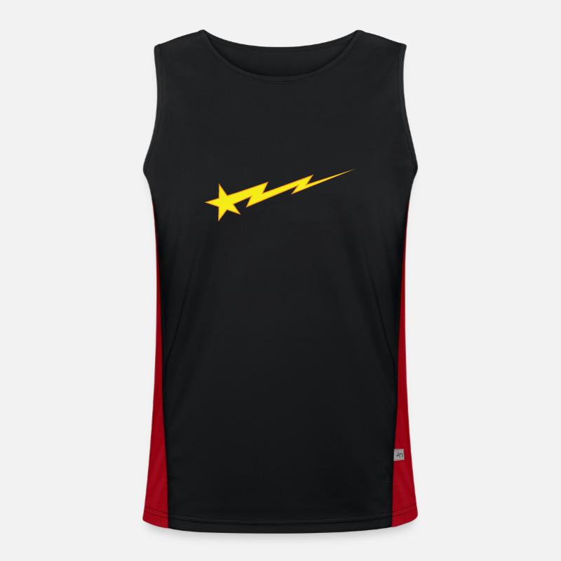 Stargaze Night Sky Men's Functional Contrast Tank Top 