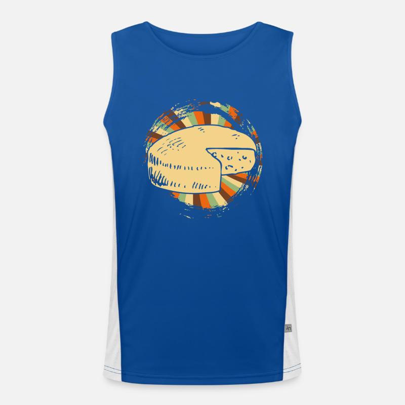 cheese Men's Functional Contrast Tank Top 