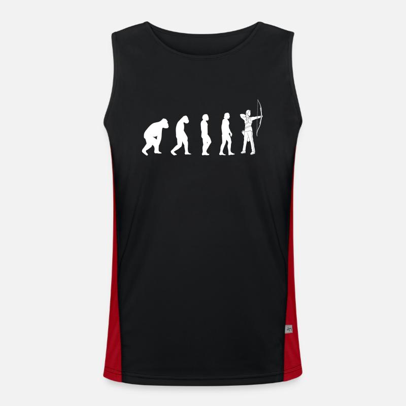 Shooting Sport Archery Shooting Evolution Archery Men's Functional Contrast Tank Top 