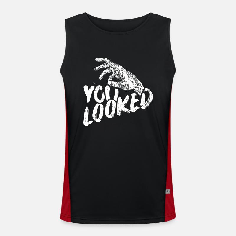 Reingeguckt Men's Functional Contrast Tank Top 